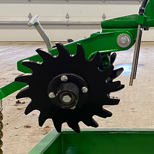 The Closer: Complete 2x2x2 nutrient delivery and closing wheel system